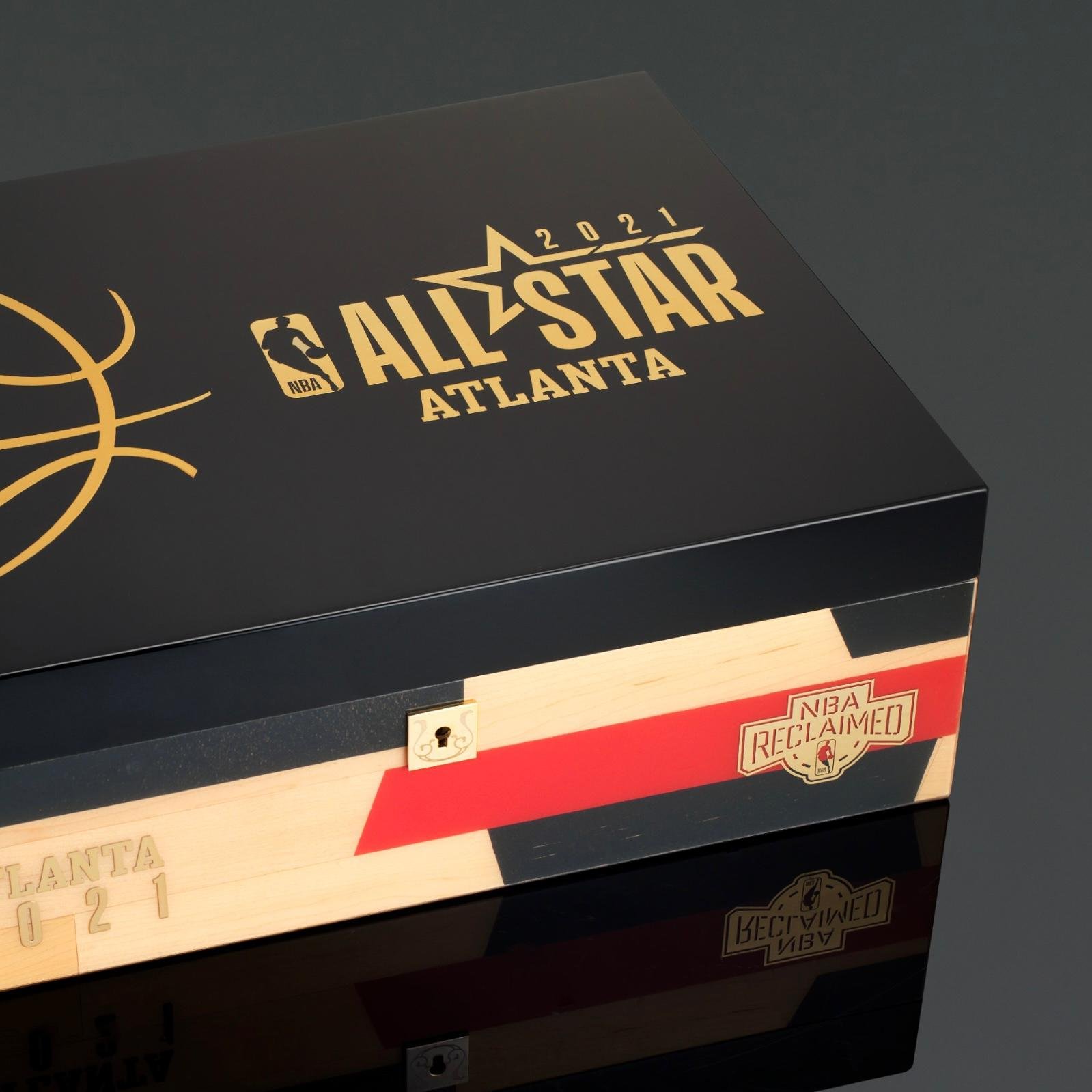 NBA Reclaimed Humidor - Atlanta 2021